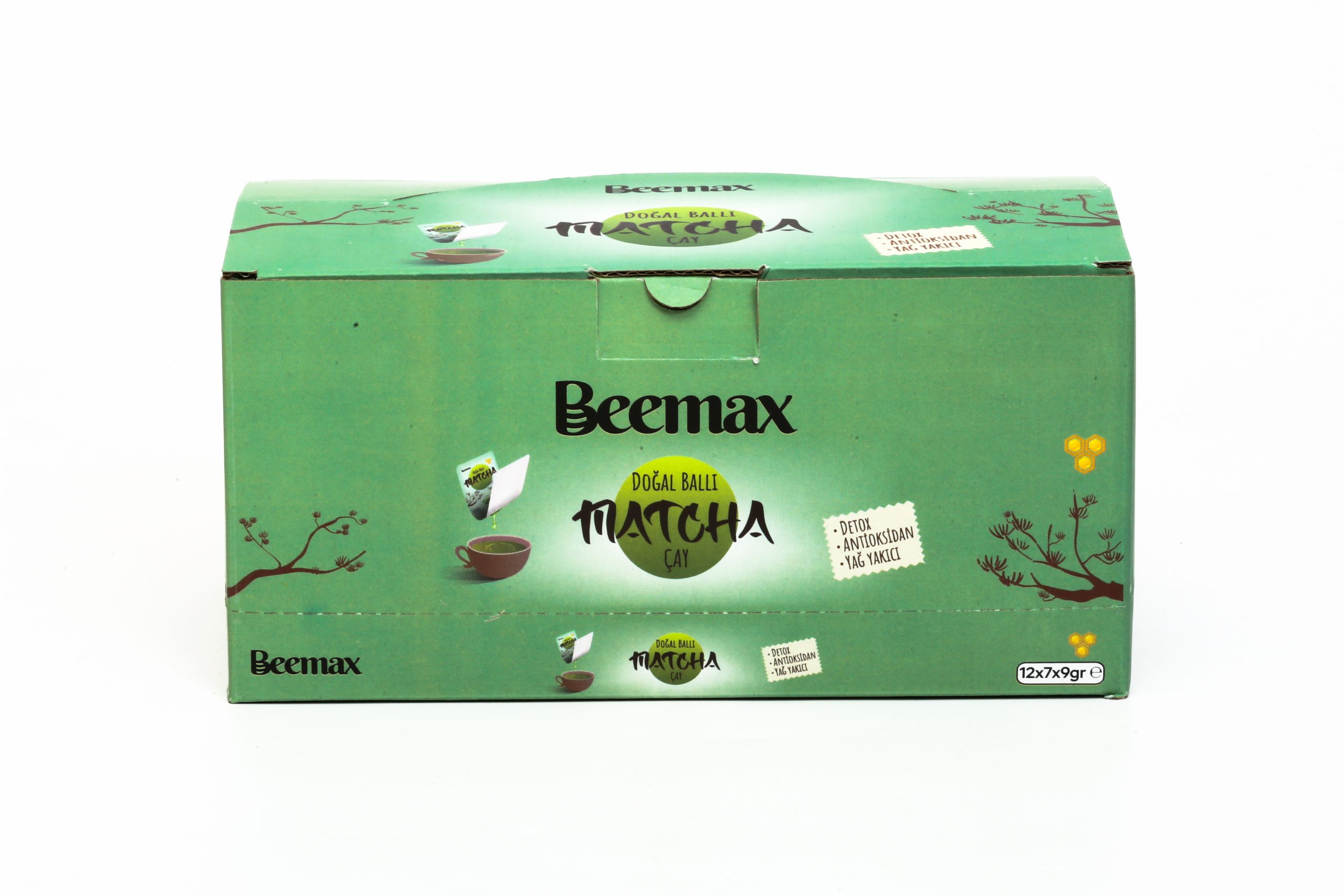 BeeMax Bi Katla Matcha Çay 9 Gr (7'li) 12x7 - Görsel 3