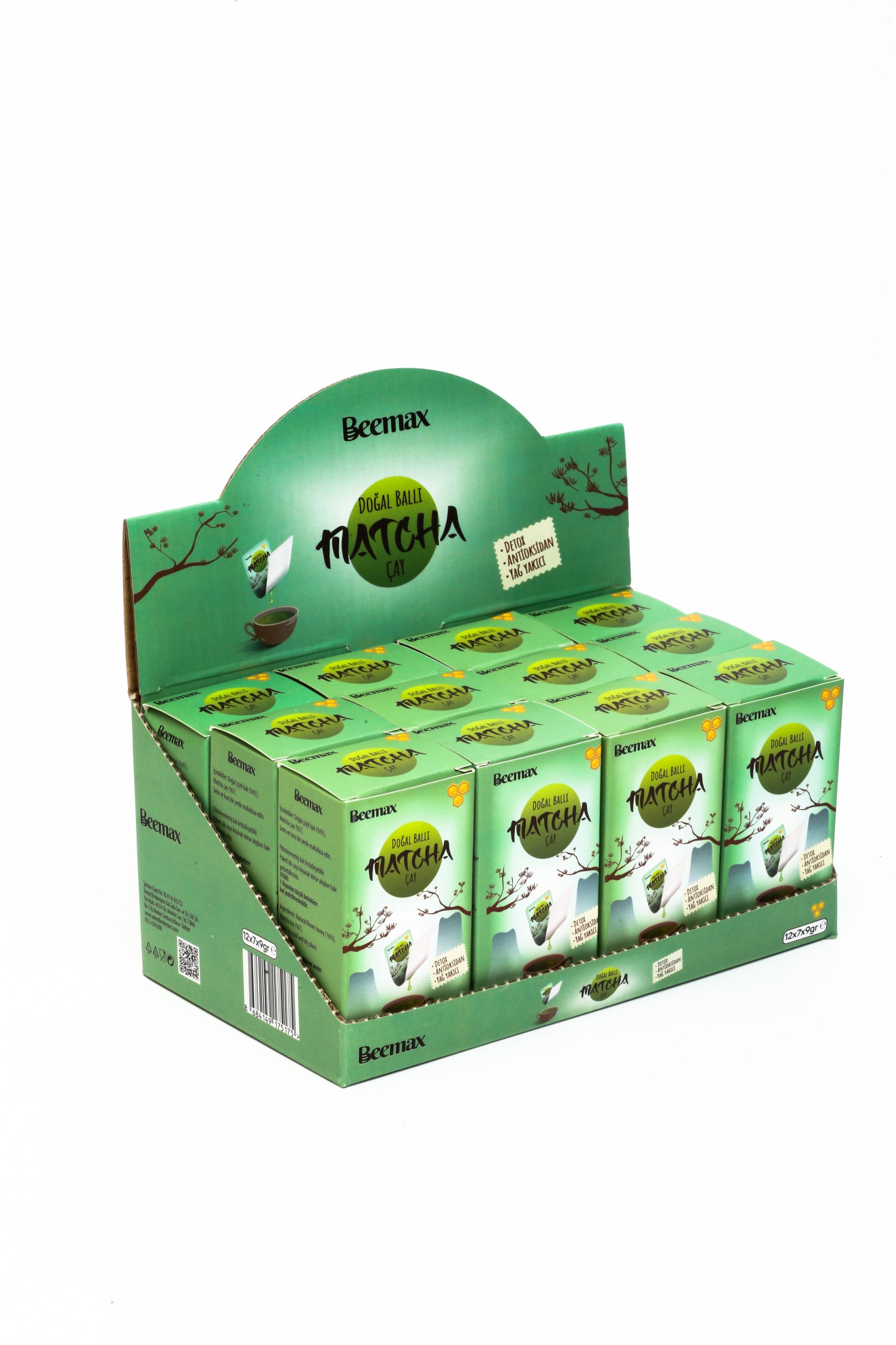 BeeMax Bi Katla Matcha Çay 9 Gr (7'li) 12x7 - Görsel 4